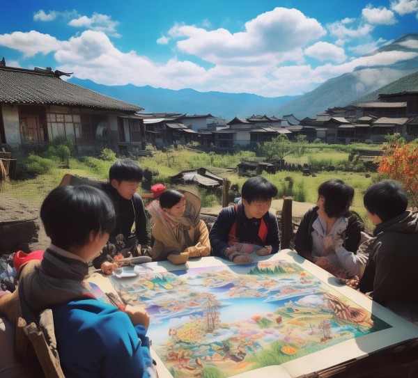 观看天龙系列，云南的行走世界